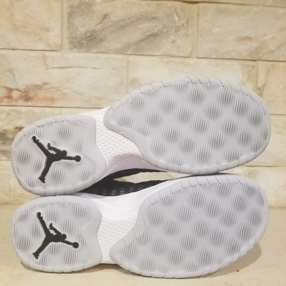 JORDAN B.FLY BLACK/WHITE-DARK GREY MESH/WOVEN/HIGH main image 5